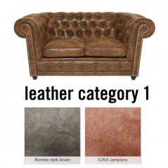 Sofa Cambridge 2-Seater Individual Leather 1